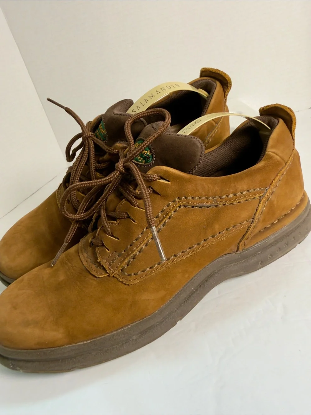 Rockport Men's Brown Suede Lace-Up Casual Shoes Sz 9M